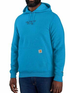 Carhartt Force Men's 4XL Relaxed Fit Lightweight Logo Graphic Hoodie Sweatshirt